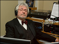 Mike George in evening dress