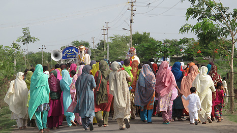 Wedding procession
