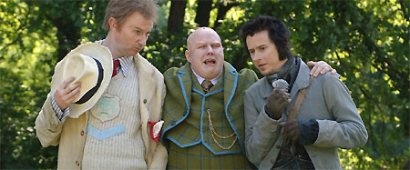 Mark Gatiss as Rat, Matt Lucas as Toad and Lee Ingleby as Mole