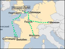 Карта Европы