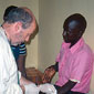 A patient under Denis' care