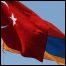 Türk ve Ermeni bayrakları