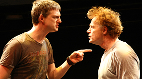 Actors James Lailey and Stuart Mcloughlin