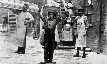 Pottery factory yard