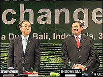 Tổng thư ký Liên Hợp Quốc và Tổng thống Indonesia