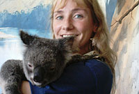 Erica a koala