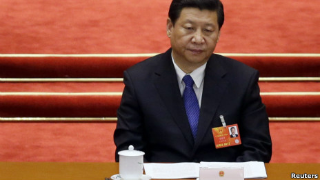 习近平出席北京全国人大会议（08/03/2013）