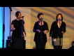 The Bevvy Sisters live at Pacific Quay. Photo by Fiona Goodall.