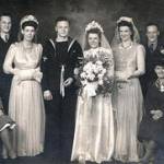 Wedding of Iris and Frank Houlston.