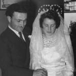 Mr. and Mrs. Torselli on their wedding day in 1948