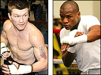Ricky Hatton and Floyd Mayweather