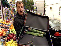 Suitcase full of Khat