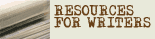 Resources For Writers