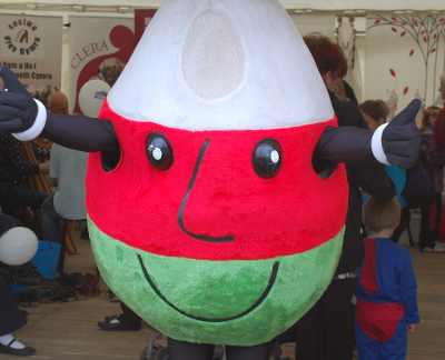 Mr Urdd ar faes Eisteddfod yr Urdd