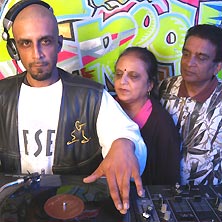 Hiten Patel with mum Hansa and dad Suresh