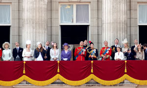 Members of the Royal Family join HM The Queen on her Official Birthday for the Annual Trooping The Colour Ceremony in London
