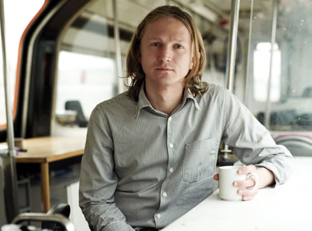 Author Joe Dunthorne. Photo © Angus Muir
