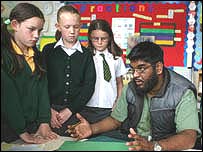 Mohammed in the workshop