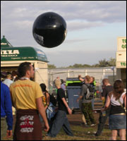 Having a ball at Creamfields