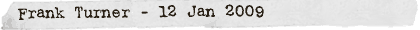 Frank Turner - 12 Jan 2009