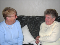 Tina Williams and Mary Swift