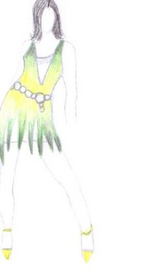 Jamaican styled cocktail dress