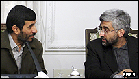 سعید جلیلی و محمود احمدی نژاد