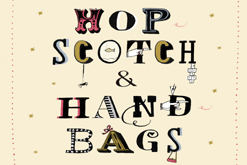 Book cover: Hopscotch & Handbags by Lucy Mangan