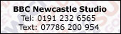 BBC newcastle studio contact details
