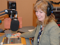 Donna Birrell on air