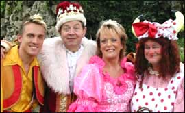 The cast of Jack and the Beanstalk