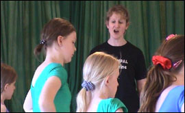 Catherine's dancing class