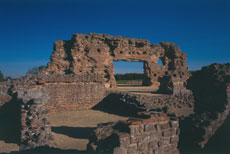 Roman baths at Wroxeter