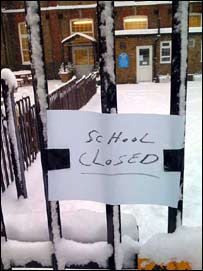 school closed