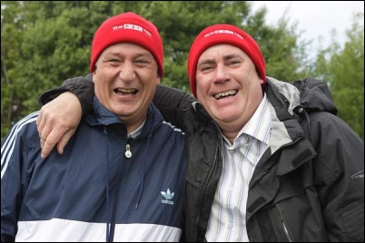 Chris Ord and Ali Brownlee