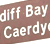 cardiff bay road sign
