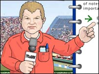 Adrian Chiles interactive game