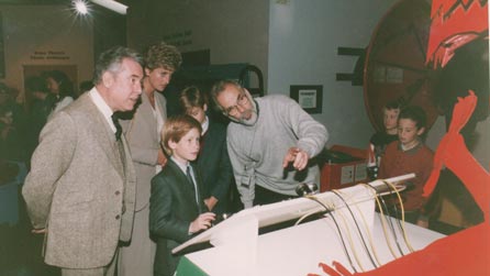 Princess Diana and Princes William and Harry visited Techniquest in 1994