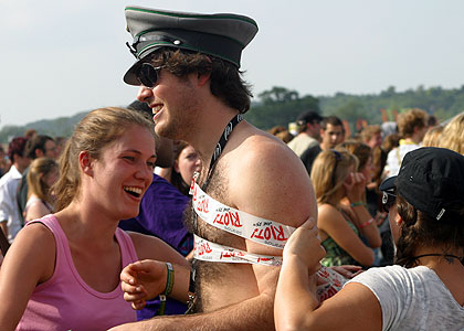 The crowd at Reading