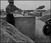 workmen on site
