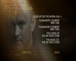 The Da Vinci Code DVD
