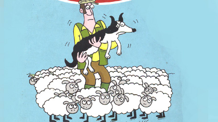 Rhan o glawr llyfr Ifan Gruffudd