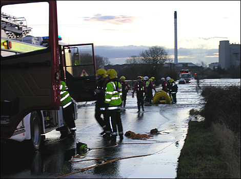 Wiltshire Flooding January 2008
