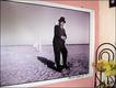 Ashok Aswani's portrait as Charlie Chaplin in his living room 