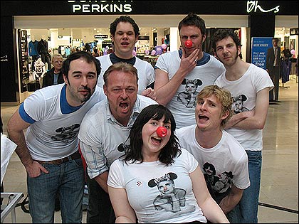 Red Nose Day group shot