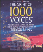 The night of 1000 voices poster