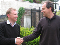 James Churchfield meets Tony Blair, or does he?