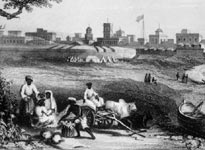 Fort St George on the Coromandel Coast, Madras c.1785 (Getty Images/Hulton Archive)