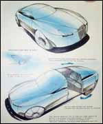 Royal car competition, design work 