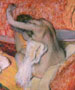 After the Bath Woman Drying Herself by Edgar Degas